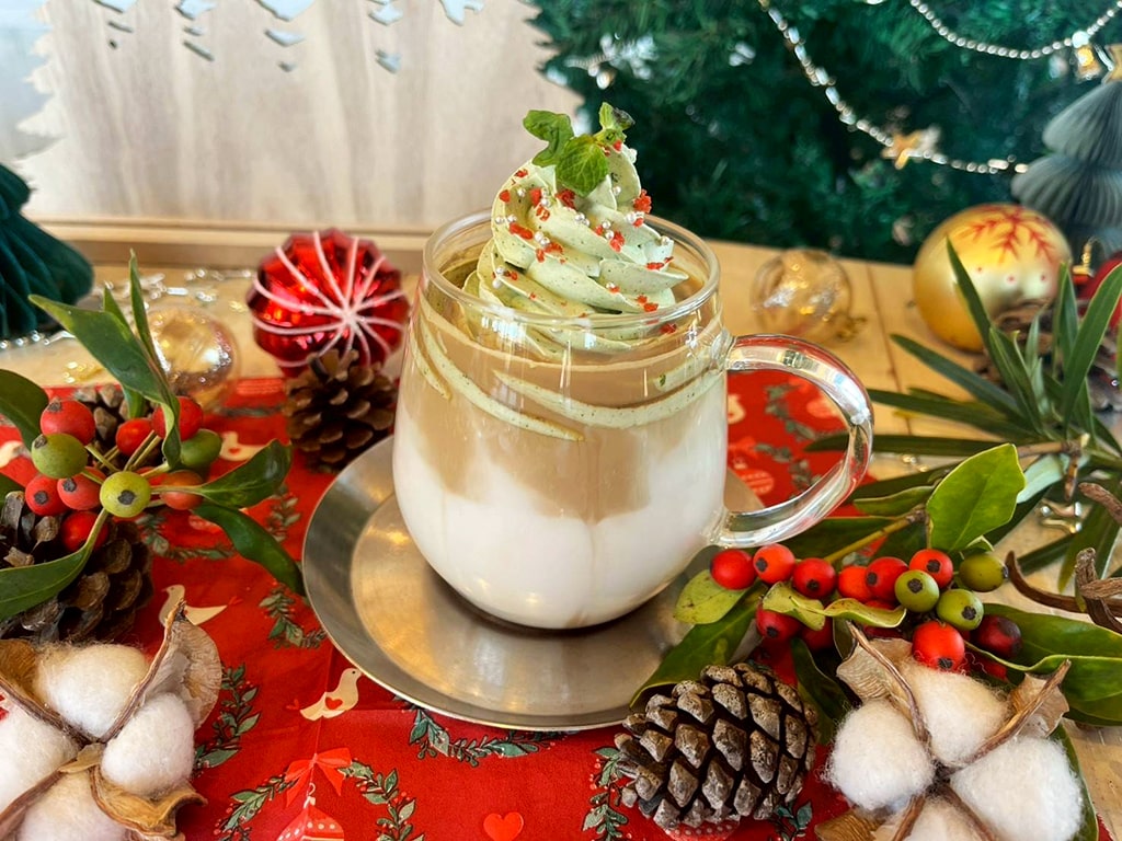 ホワイトクリスマスラテ