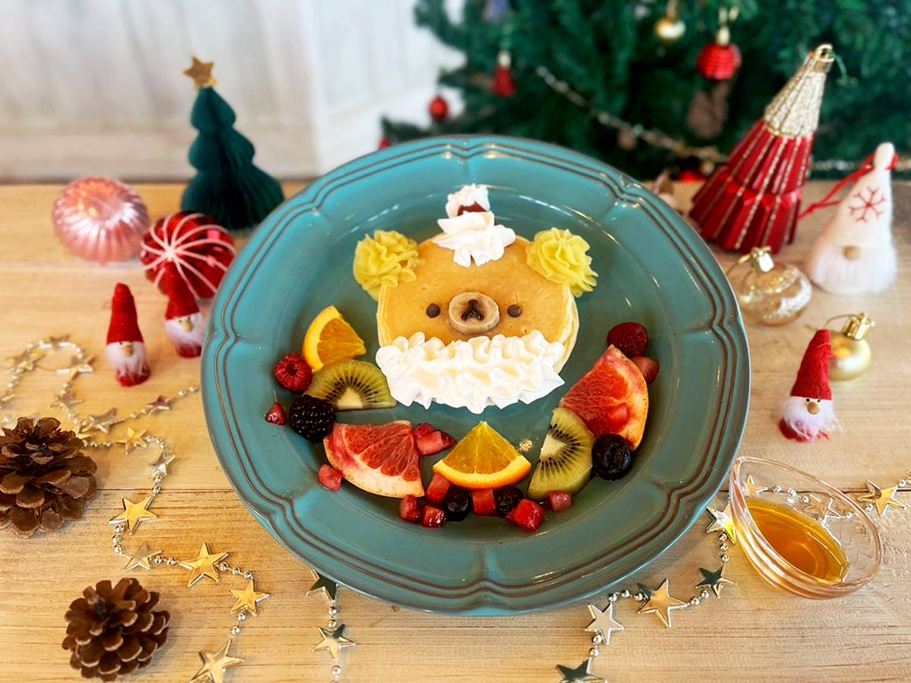 キッズクリスマスくまさんパンケーキ