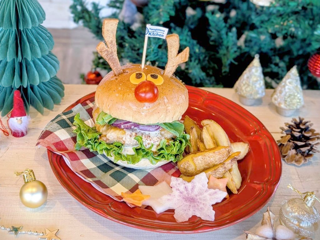 クリスマストナカイバーガー